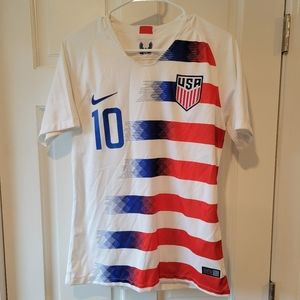Pulisic MNT soccer jersey adult small men's national team, EUC